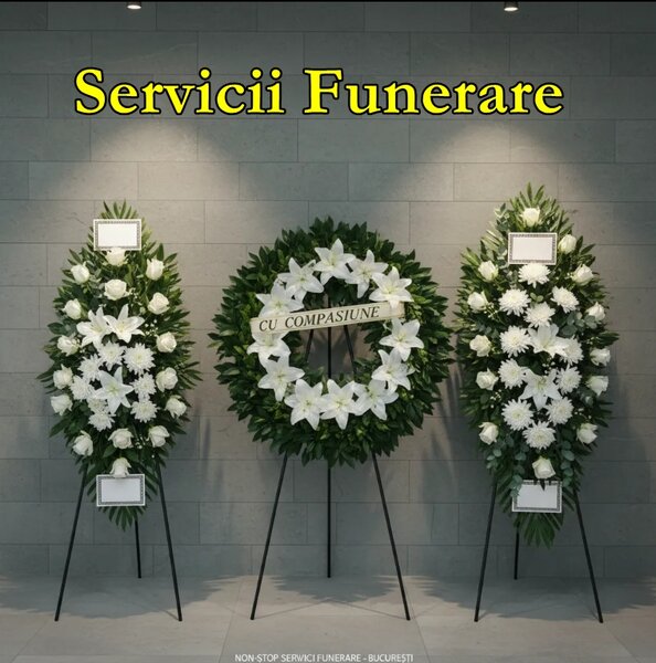 Servicii Funerare complete cu talonul de pensie.
