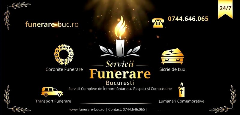 Servicii Funerare complete cu talonul de pensie.